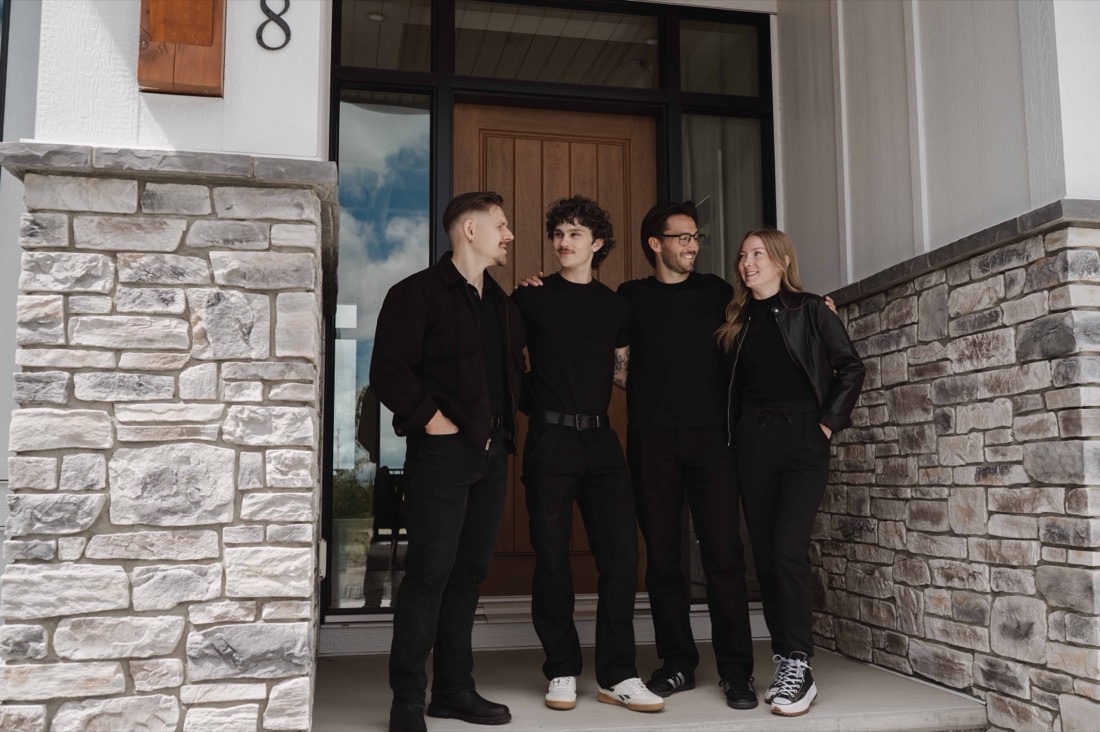 The Elevate Media team on location
